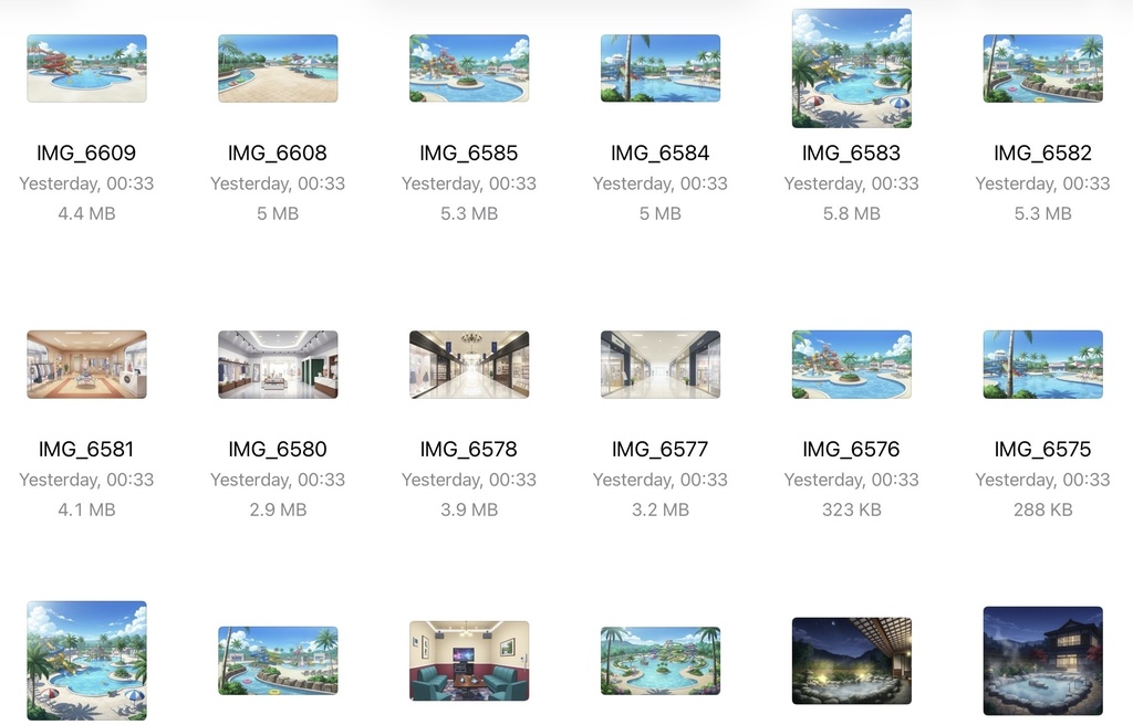 AI-Generated Background Pack – School, City & Daily Life (50+ Images)