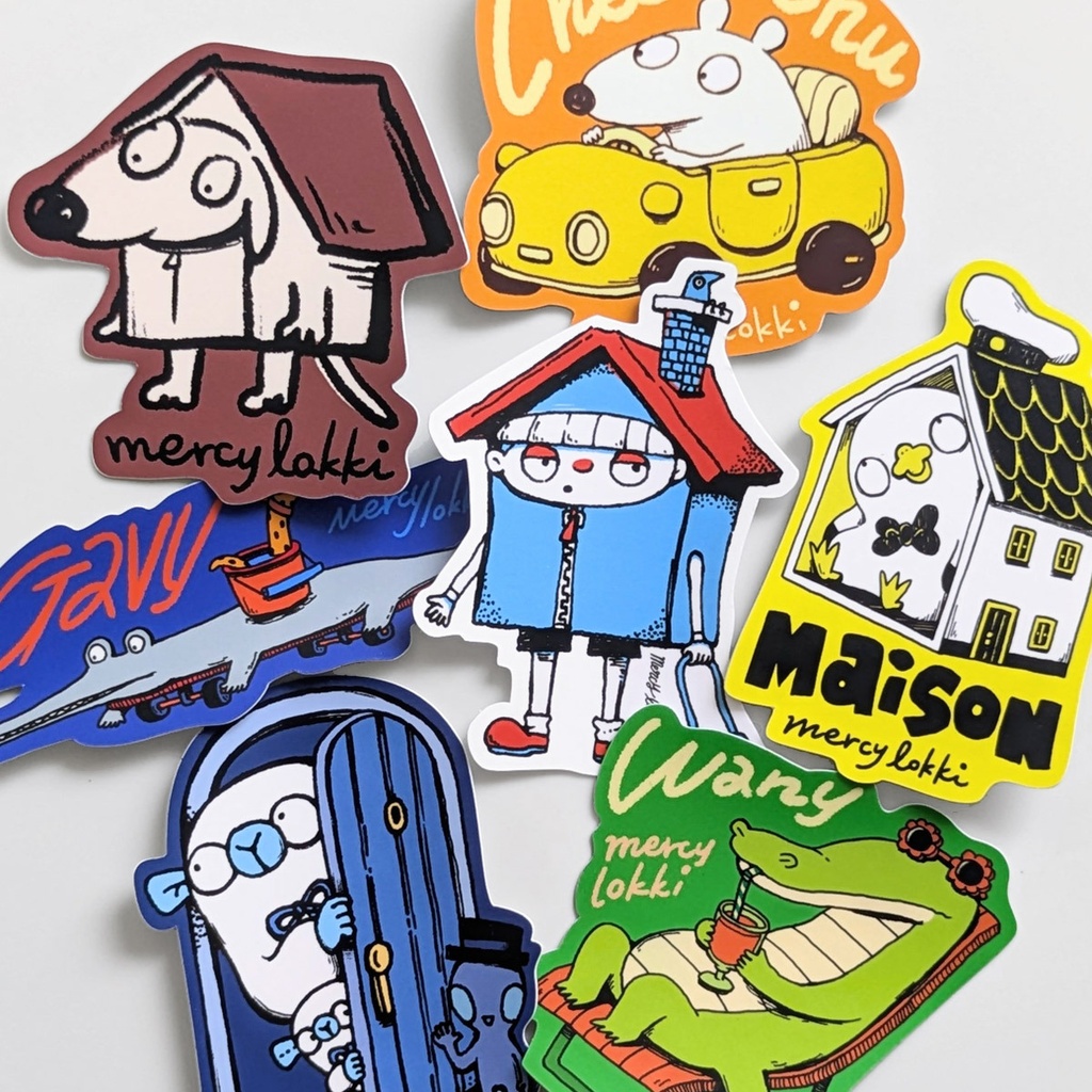 「Maison」ステッカー