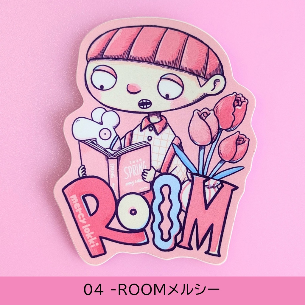 「the Daytime & ROOM」ステッカー