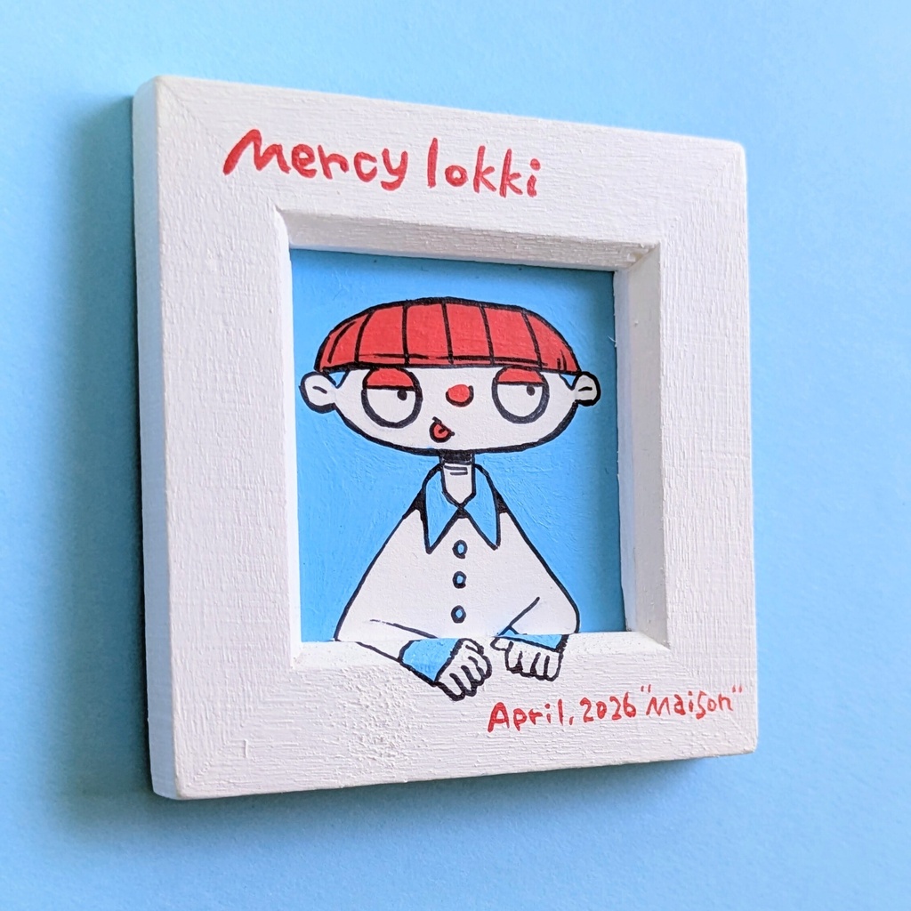 ミニ原画「Maison mercy」