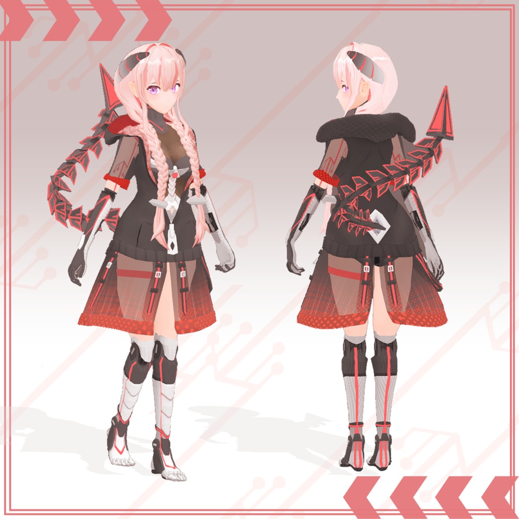 オリジナル3Dモデル 「セレ」