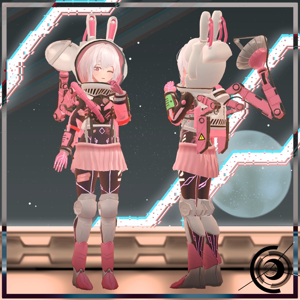 オリジナル3Dモデル【marie】2.0