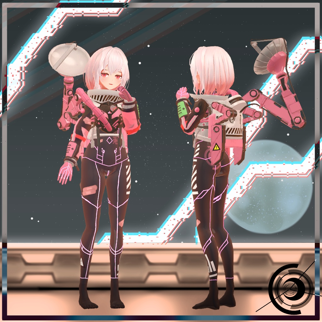 オリジナル3Dモデル【marie】2.0