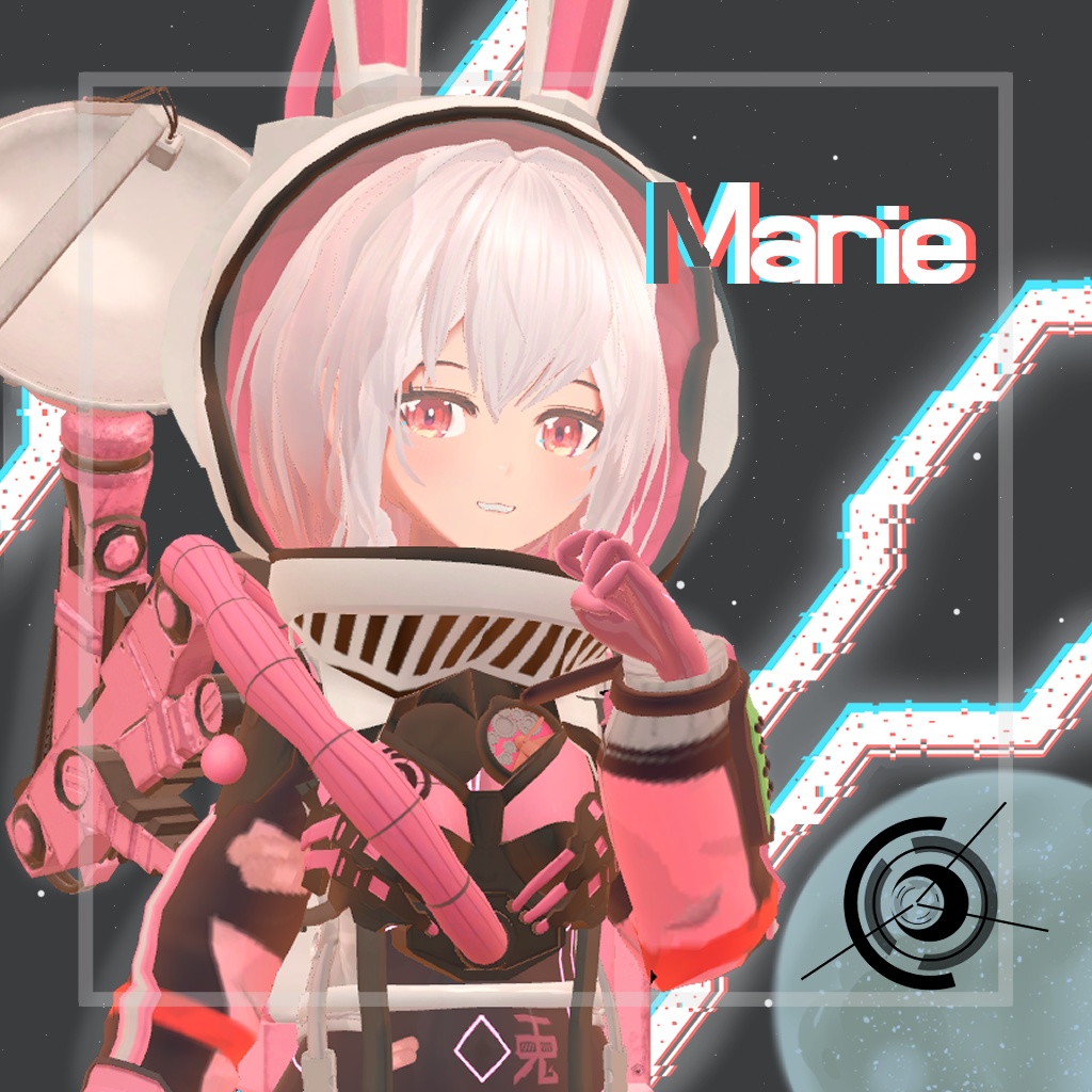 オリジナル3Dモデル【marie】2.0