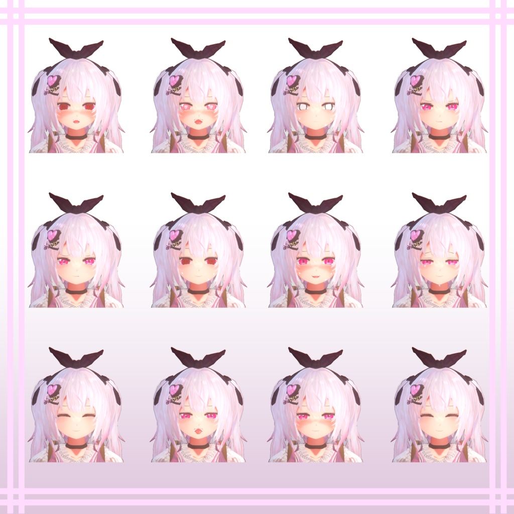 オリジナル3Dモデル『統真理りな』-Lina-