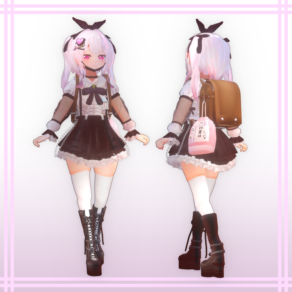 オリジナル3Dモデル『統真理りな』-Lina-