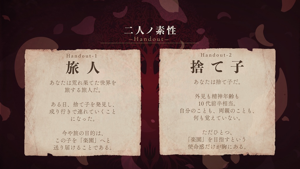 【CoC6版/7版】『旅路の果ては、花葬に付されて』 SPLL:E190774