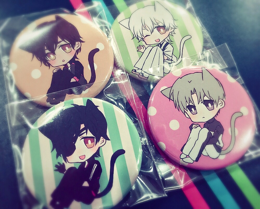 刀剣乱舞缶バッジ