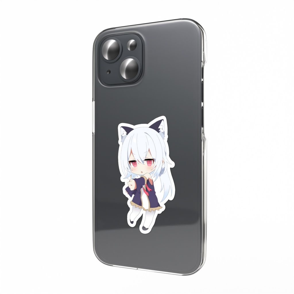 パコーンするスマホステッカー