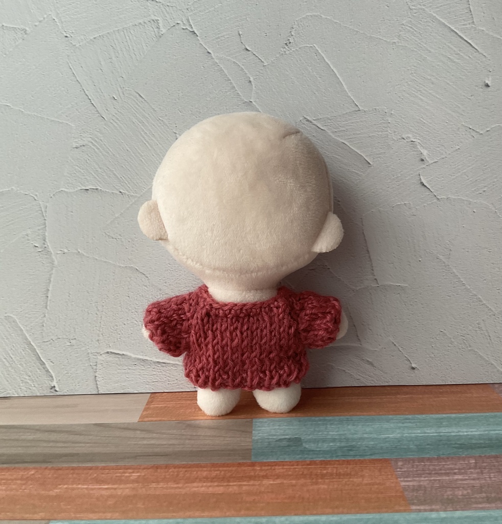 シンプルセーター(10cmぬいサイズ)