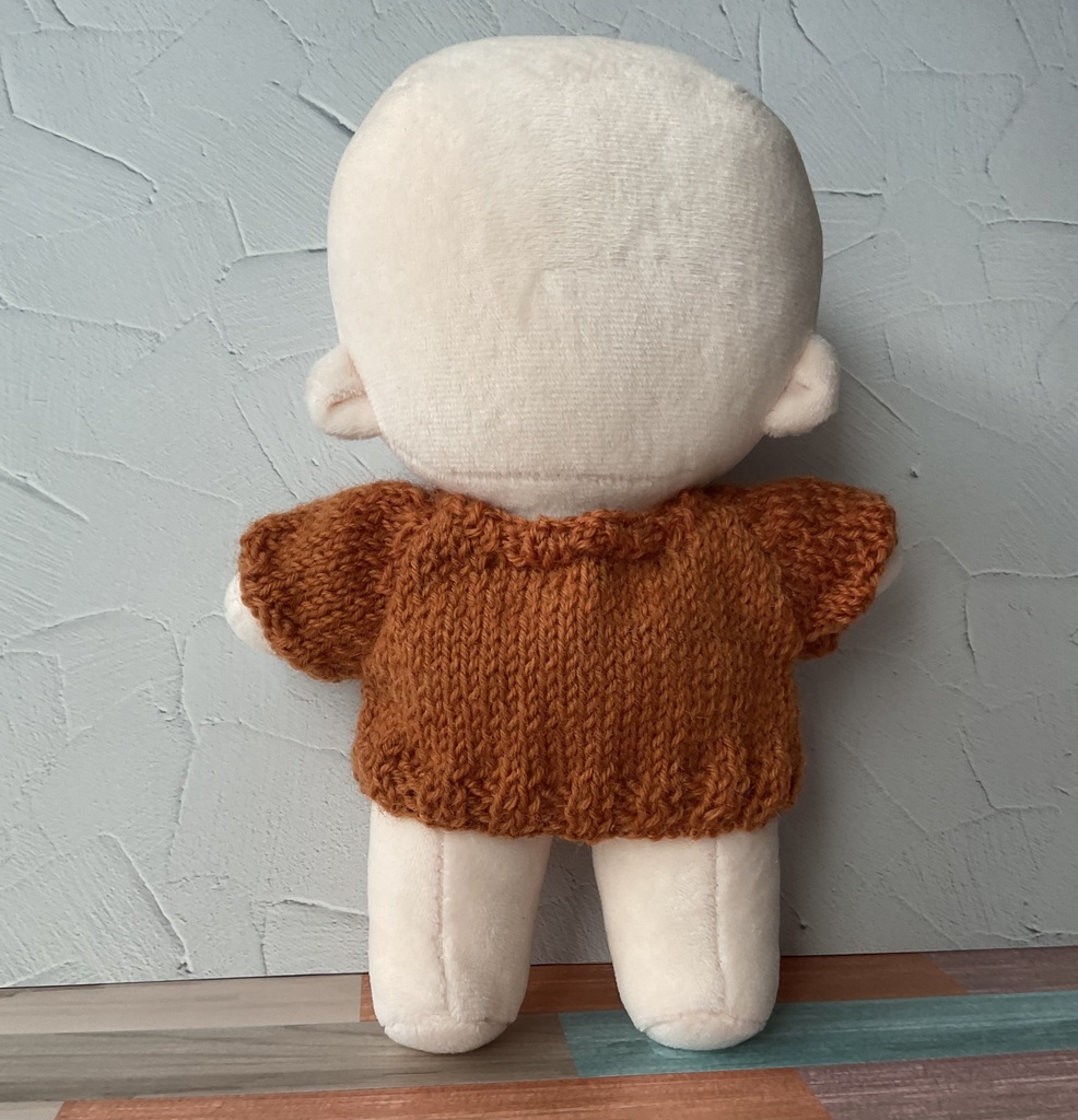 シンプルセーター(20cmぬいサイズ)