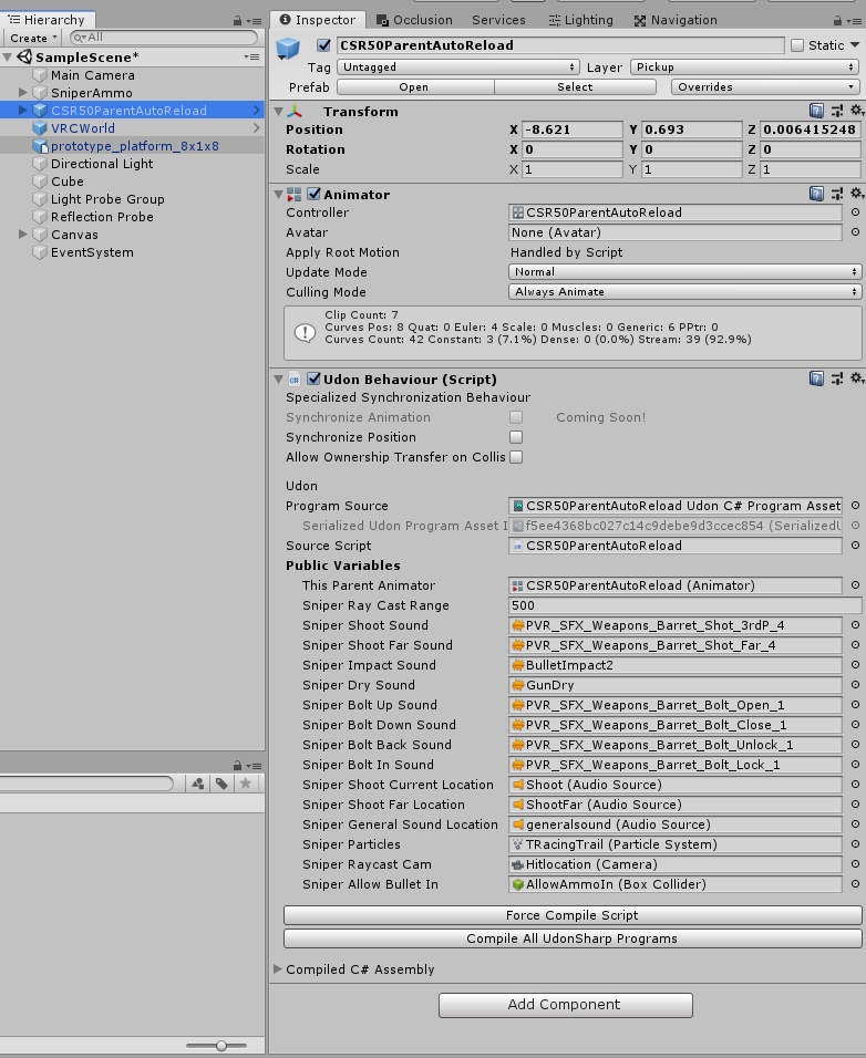 CSR-50Sniper Udon Logic