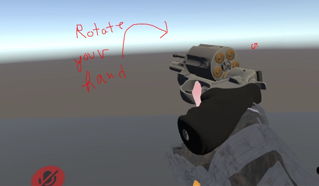 VRChat Magnum/Revolver Logic Udon