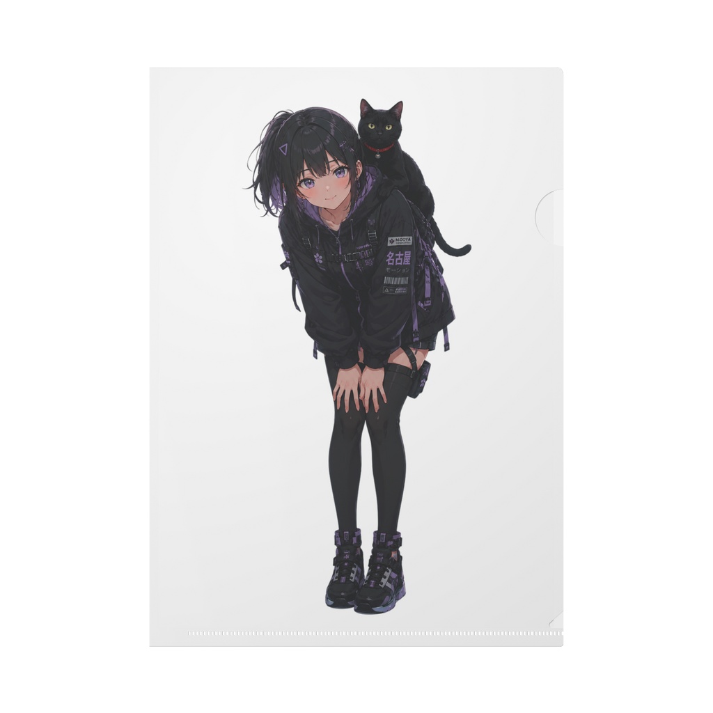 KoshinとKuroneko クリアファイル-A4