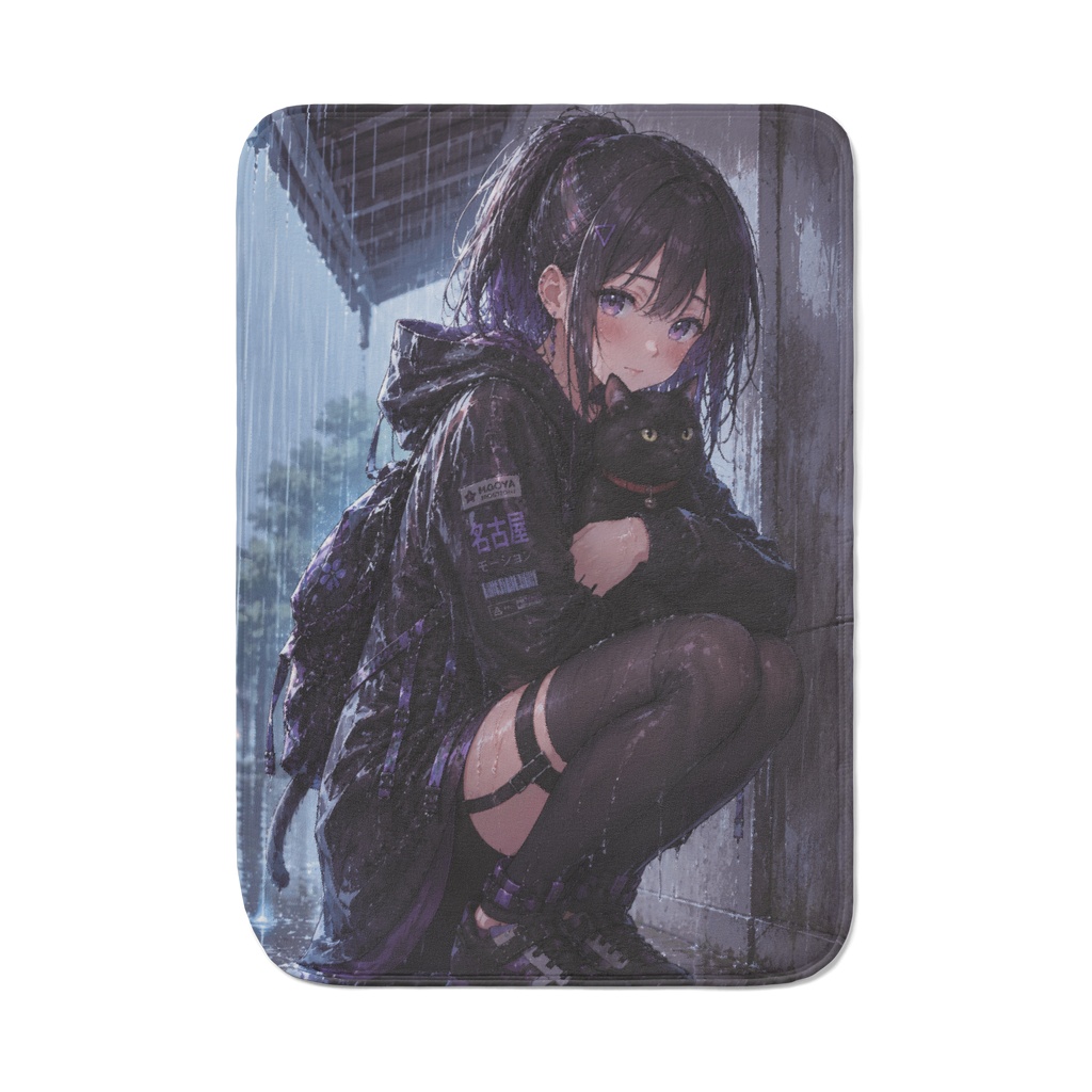 KoshinとKuroneko 雨宿り編ブランケット