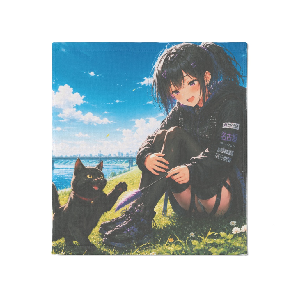 KoshinとKuroneko 河原編タオル