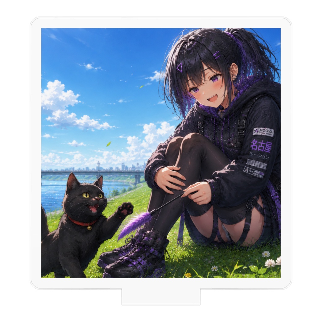 KoshinとKuroneko 河原編アクリルフィギュア