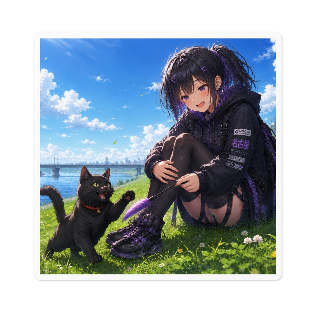 KoshinとKuroneko 河原編ステッカー