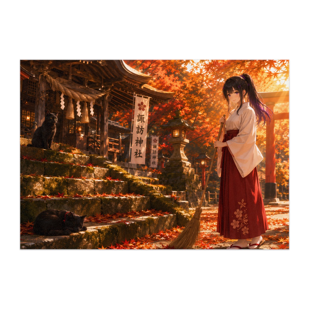 Koshin and Kuronekoアルバイト編ポスター Part-Time Job Series Poster