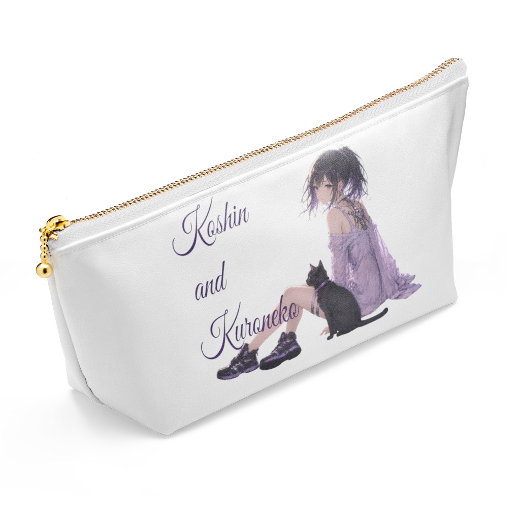 Koshin and Kuroneko未来編ポーチ Future Edition Pouch