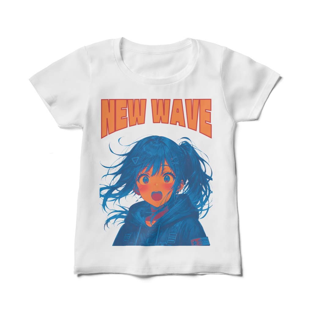 Koshinイラスト レディースTシャツ NEW WAVE