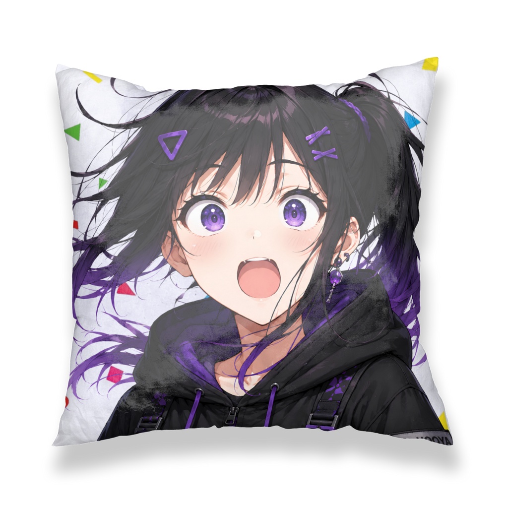 Koshin and Kuronekoクッションカバー　Cushion Cover