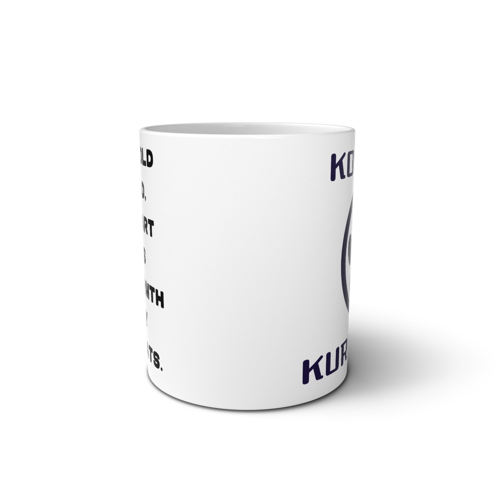 Koshin and Kuronekoロゴ入りマグカップ Mugs with the Koshin and Kuroneko Logo