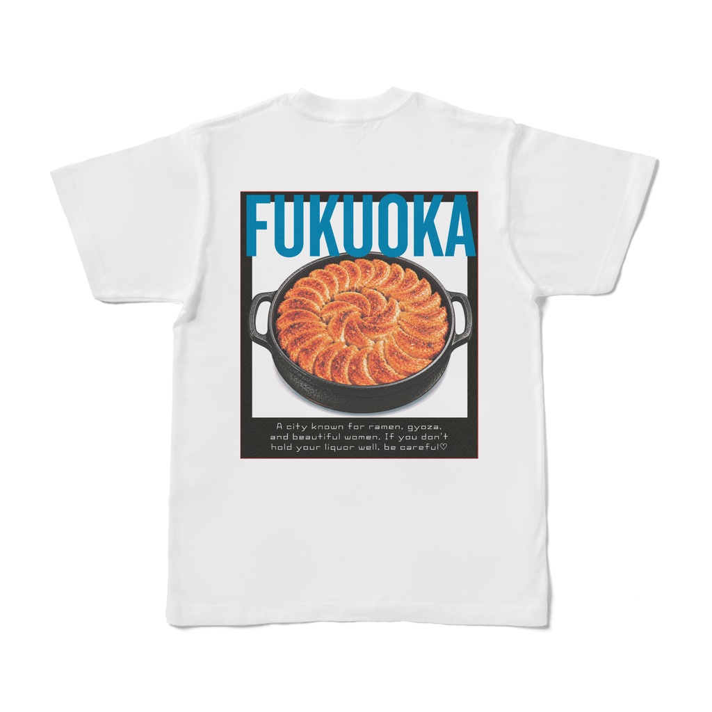 Jin&Don日本のリアルな都市紹介Tシャツ福岡編 T-Shirts Showcasing Real Japanese Cities: Fukuoka Edition