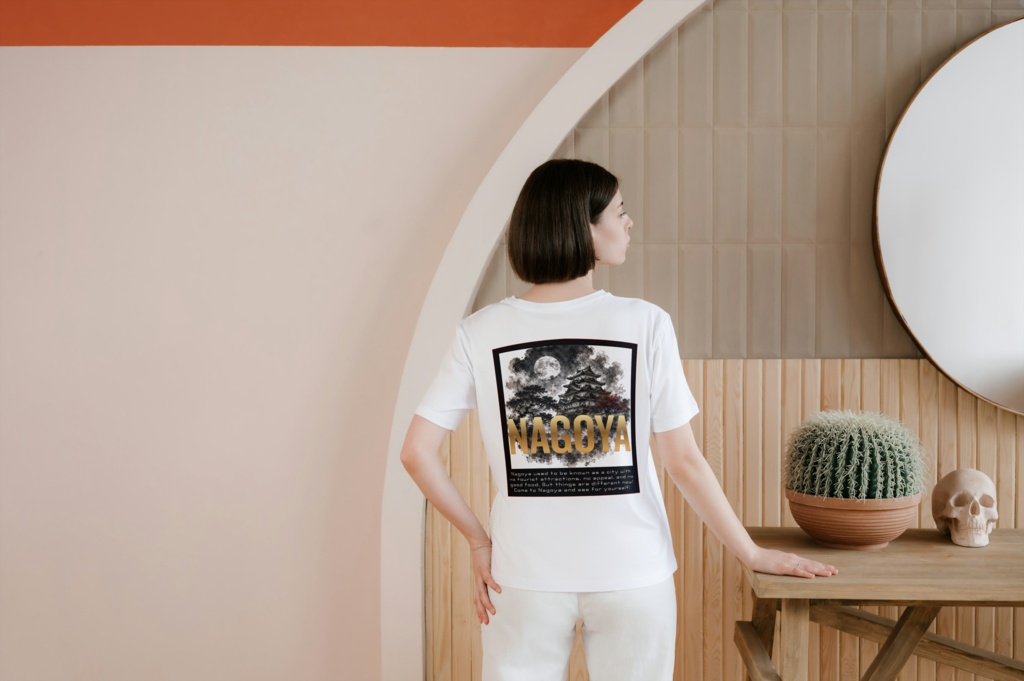 Jin&Don日本のリアルな都市紹介Tシャツ名古屋編 T-Shirts Featuring Real-Life Japanese Cities: Nagoya Edition