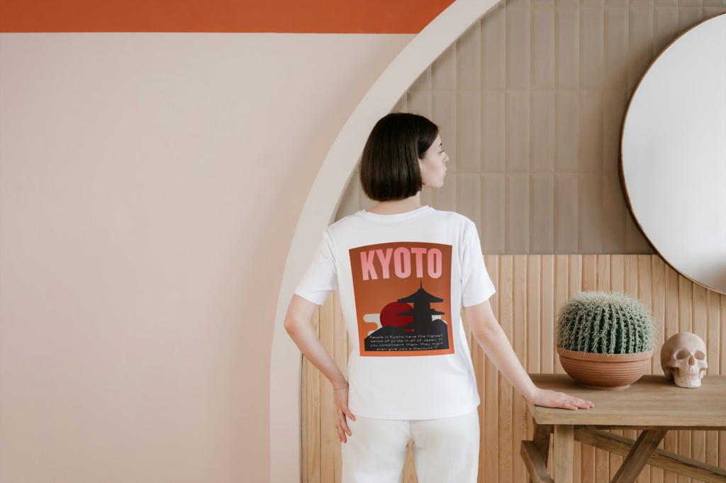 Jin&Don日本のリアルな都市紹介Tシャツ京都編 T-Shirts Featuring Real-Life Japanese Cities: Kyoto Edition