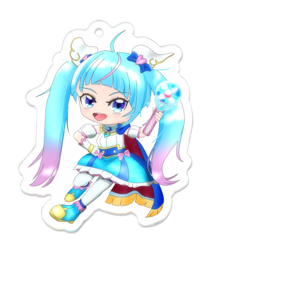 キュアスカイアクリルキーホルダー