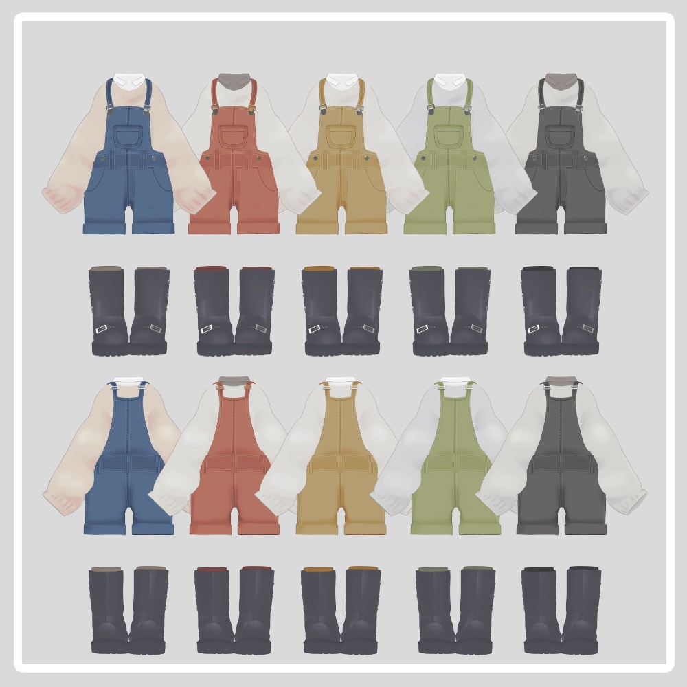 Pikku Salopette 【まめふれんず、うささき対応】