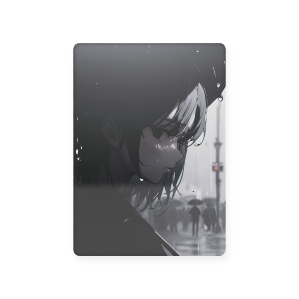 ARフォトアート 雨音と別れの瞬間