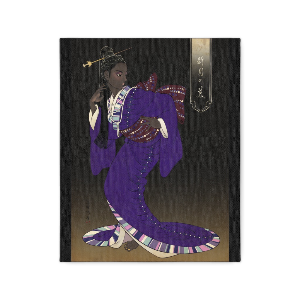 新月の美 / New Moon's Beauty - Canvas Print