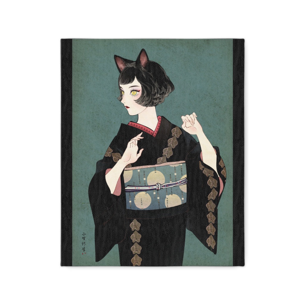 猫の妖怪 / Yokai Cat - Canvas Print