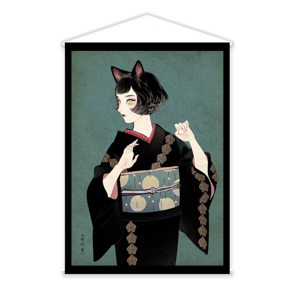 猫の妖怪 / Yokai Cat - Tapestry