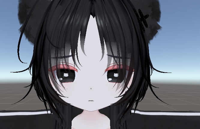 とらおくんのまつ毛の色変えれるテクスチャ!!