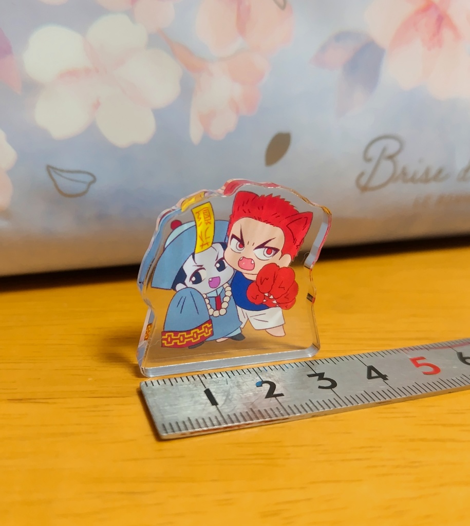 【再販】洋花ハロウィンアクリルブロック