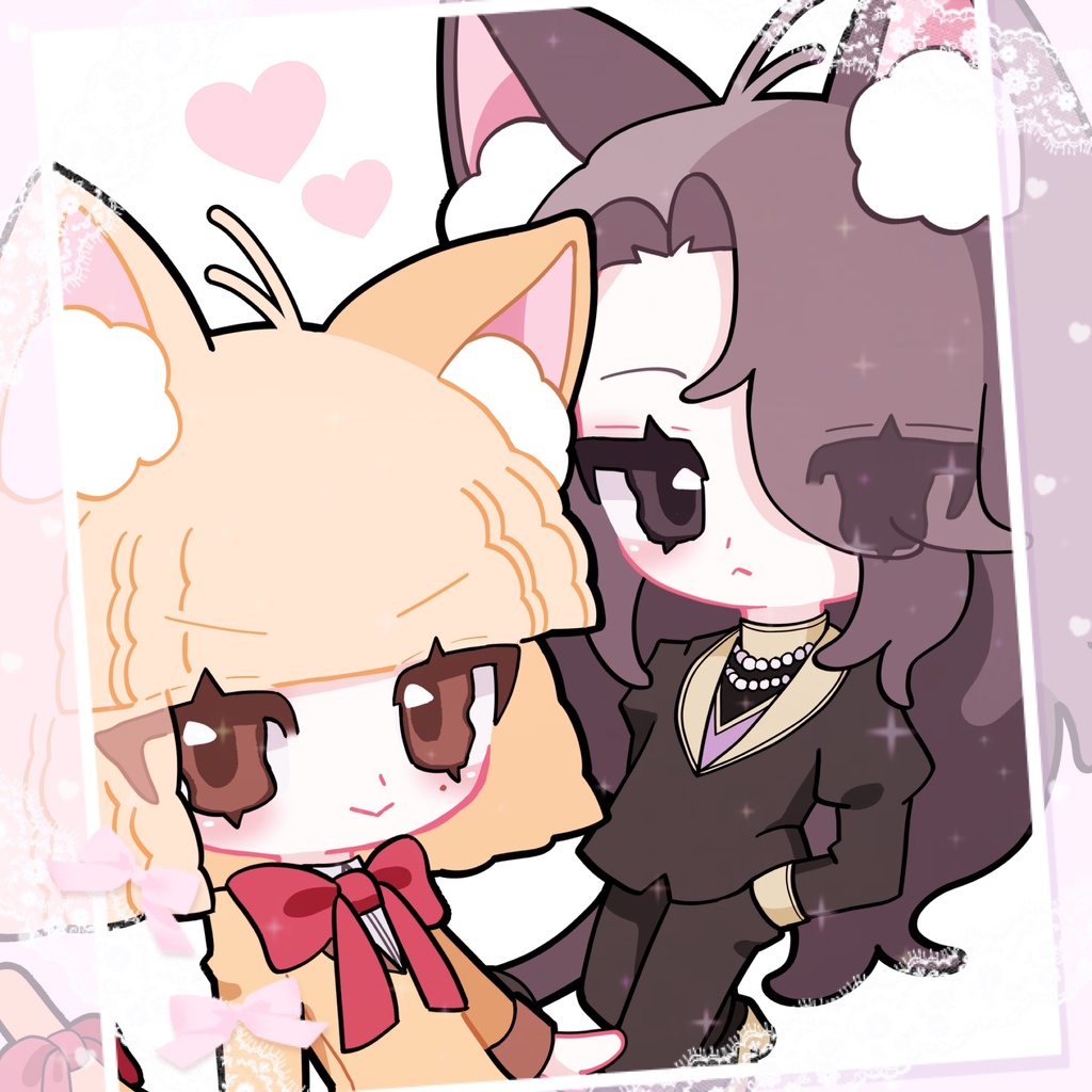 ⁺₊♡百麗にゃんにゃんアクキーセット♡₊⁺