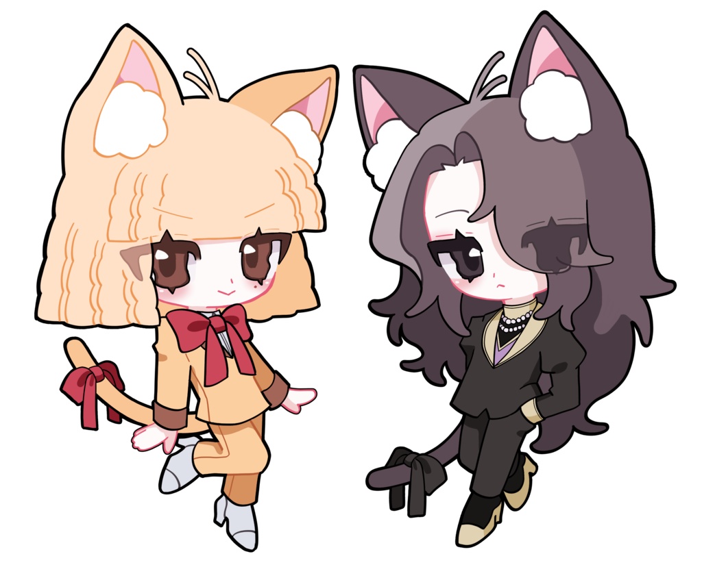 ⁺₊♡百麗にゃんにゃんアクキーセット♡₊⁺