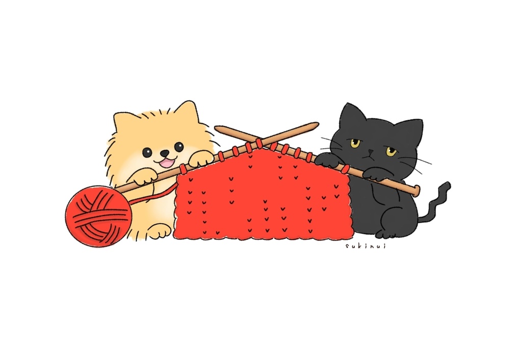 【BIGぬいぐるみver.】カンカン帽編み図