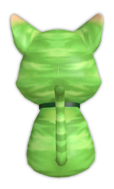 【VOiCE支援】3Dアバターお着替えコスチューム「抹茶猫」