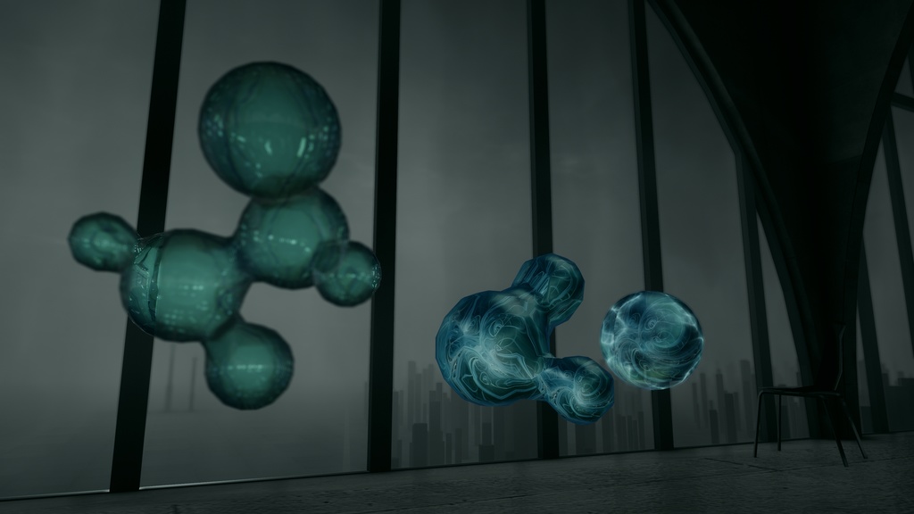 【浮かぶ液体】BubbleBall