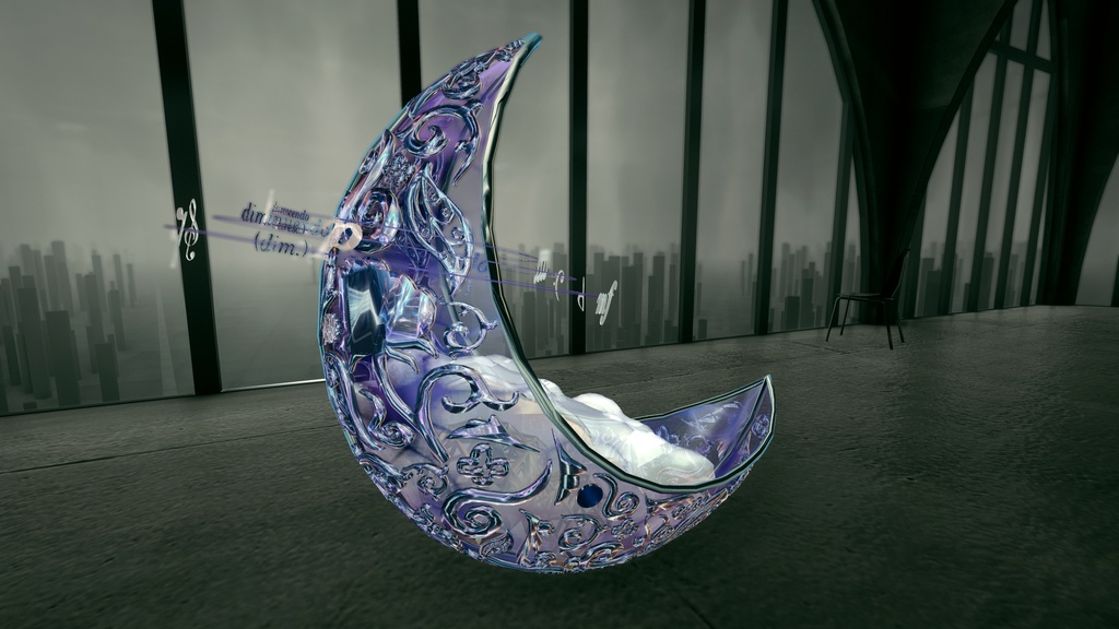 【箱庭Kit】有明の月夜