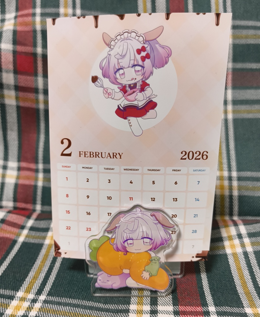 カロタちゃん🥕👻アクリルメモスタンド2026