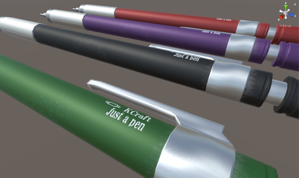 【3Dモデル】シャープペンシル Just a Pen