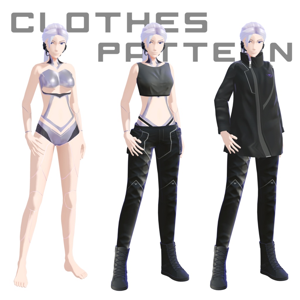 【Original 3D】"Epsilon" for VRchat (EarlyAccess)