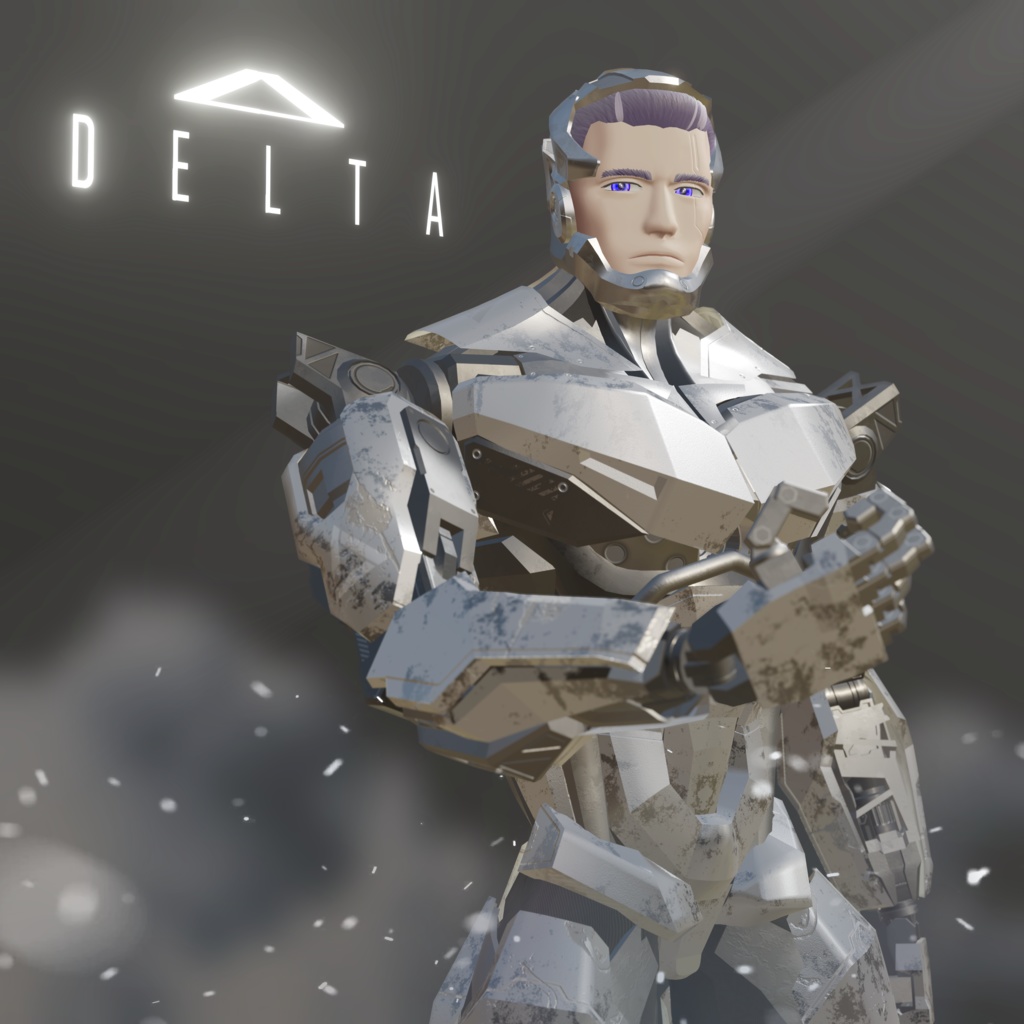 【Original 3D】”Delta” for VRChat