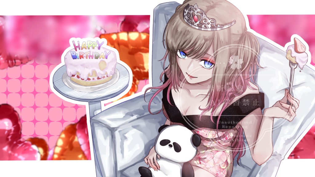 ゆきしろまめ　生誕祭2025壁紙