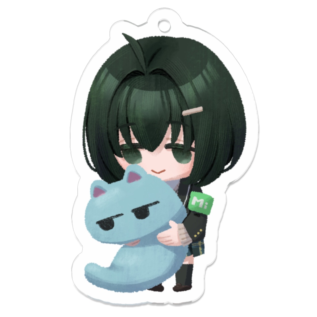 【アクリルキーホルダー】しゅいろさんとつちのこ村上さん